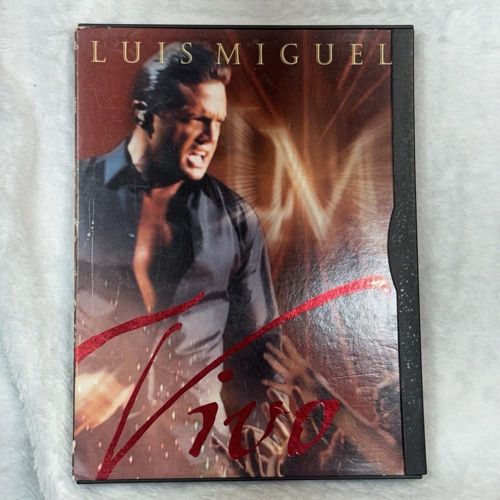 Luis Miguel Vivo Live‎ Concert DVD Latin Pop Music Video Film Spanish 2000s